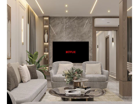 बैठक कक्ष 3D मॉडल