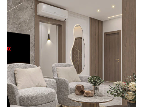 बैठक कक्ष 3D मॉडल