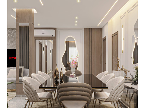 Living room 3D-Modell
