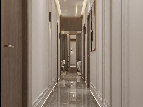 Living room 3D-Modell