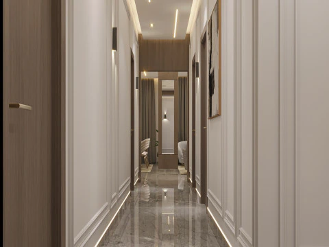 बैठक कक्ष 3D मॉडल