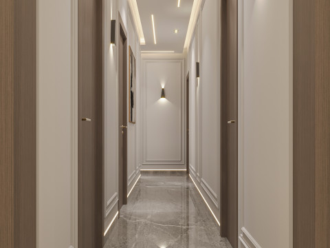 Living room 3D-Modell