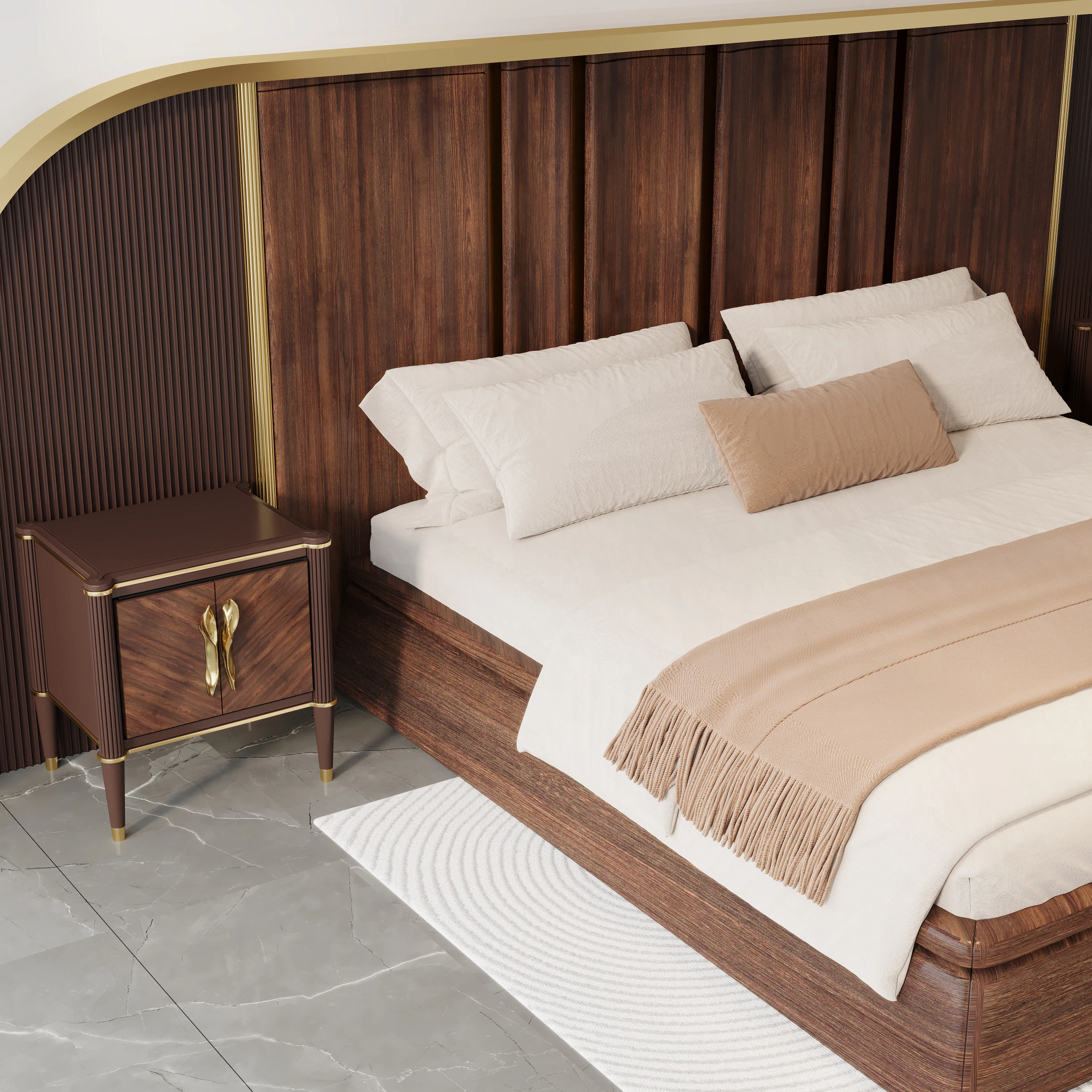 Cama Modelo 3D .c4d .max .obj .3ds .fbx .stl .blend 