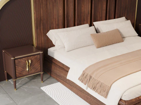 ベッド 3Dモデル