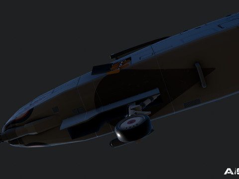 A10C Thunderbolt II - Game Ready Aircraft Model 3D Model