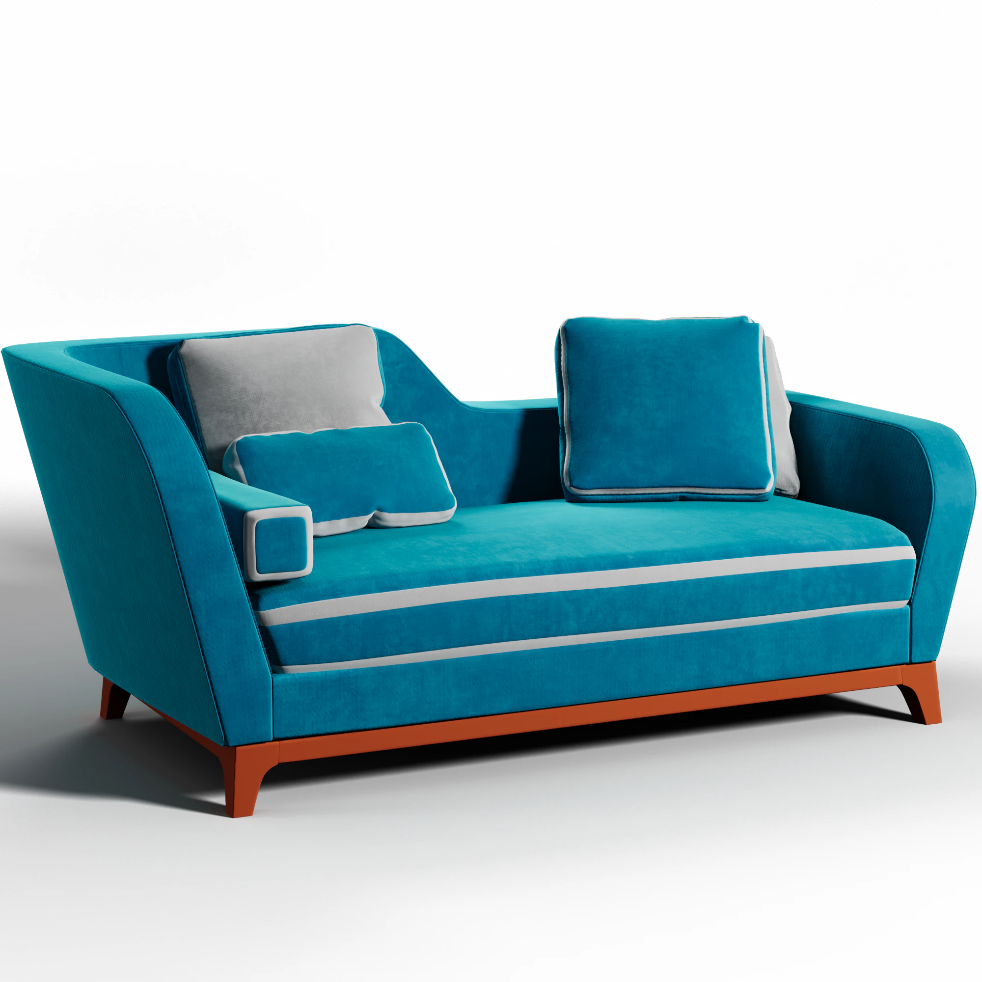 Milano Bedding - Jeremie Trendy 3D Model .c4d .max .obj .3ds .fbx .stl .blend 