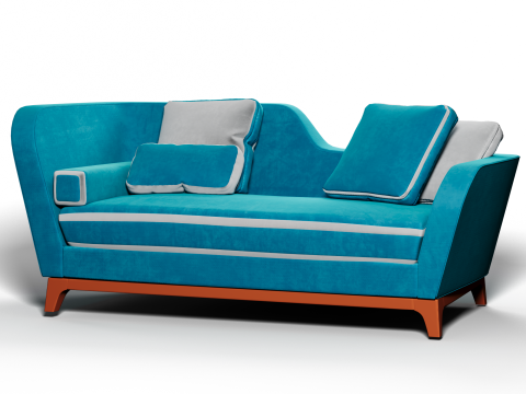 Milano Bedding - Jeremie Trendy 3D 模型