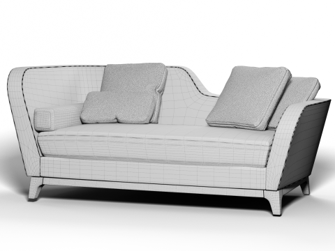 Milano Bedding - Jeremie Trendy 3D 模型