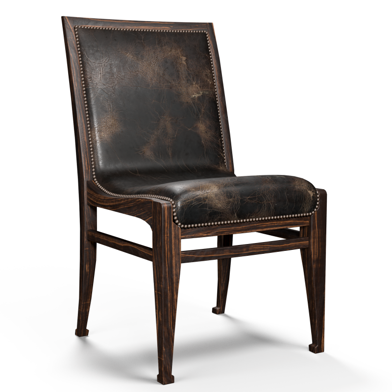 Theodorealexander - AC Side Chair 3D 모델 .c4d .max .obj .3ds .fbx .stl .blend 