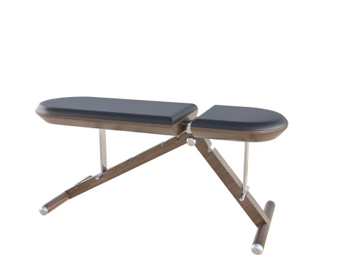 PENT Luxury Modern Gym Equipment Bench 3D Model