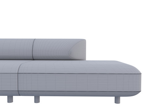 Afina Sofa by Frezza 3D-Modell