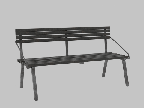 Bench 3D Model