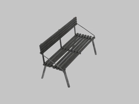 Bench 3D Model