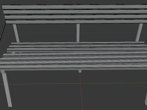 Bench 3D Model