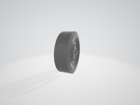 Combat Wheel 3D Модель