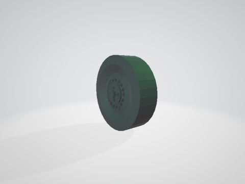 Combat Wheel Modelo 3D