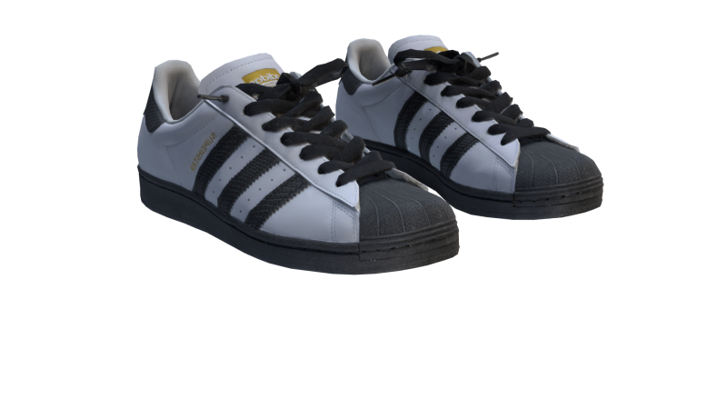 Adidas Superstar Casual Shoes 3D Model in Other 3DExport