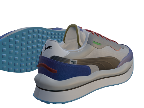 Shoes Sport 3D in 3DExport