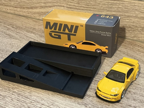 MiniGT die cast car display Modèles 3D en vedette