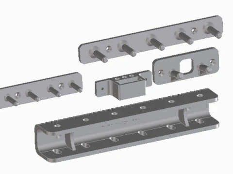 Tolls support kills 3D Print Model