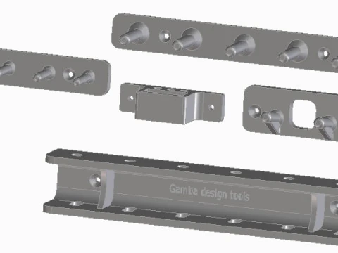 Tolls support kills 3D Print Model