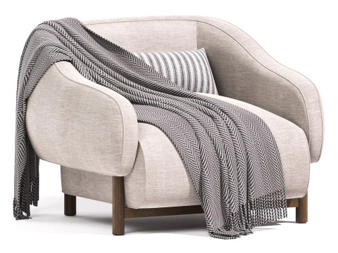 Хариетт Стул 3D Модель