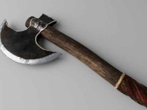 Seljuk Axe Model 3D