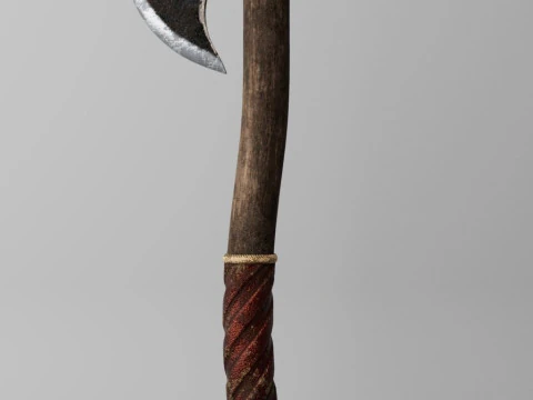 Seljuk Axe 3D Model