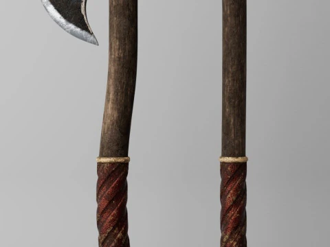 Seljuk Axe 3D Model