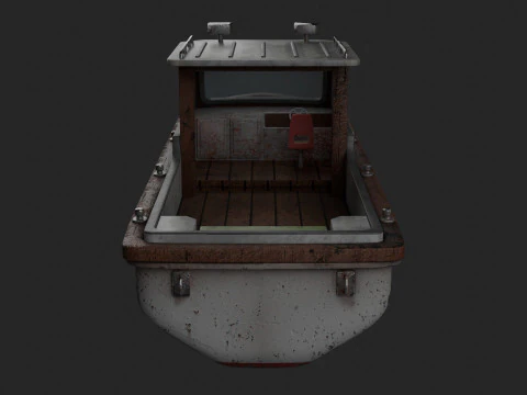 स्पीड बोट 3D मॉडल