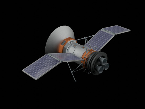 Satellite 01 Modelo 3D