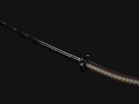 Katana 3D Model