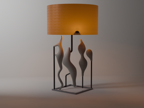 Lamp of the lost family Modello 3D