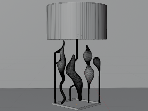Lamp of the lost family Modello 3D
