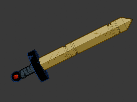 Finns Sword Modèle 3D