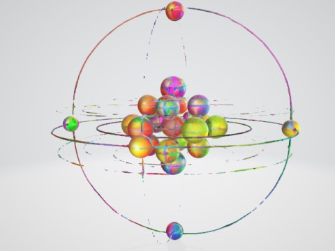 Atom 3D Model