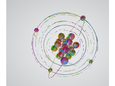 Atom Model 3D