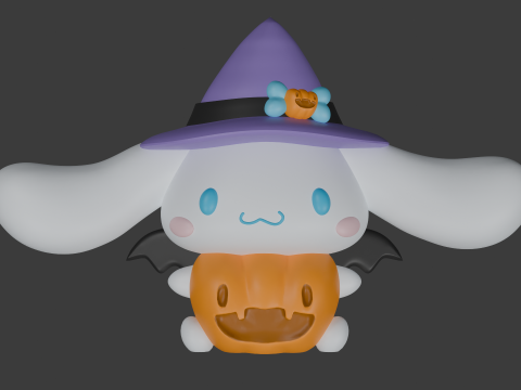 Cinnamoroll Sanrio X Halloween 3D प्रिंट मॉडल
