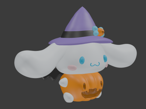 Cinnamoroll Sanrio X Halloween 3D 打印模型