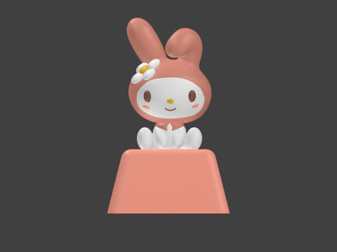 我的旋律键帽 3D 打印模型