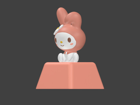 My Melody Keycap 3D 打印模型
