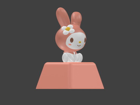 My Melody Keycap 3D 打印模型