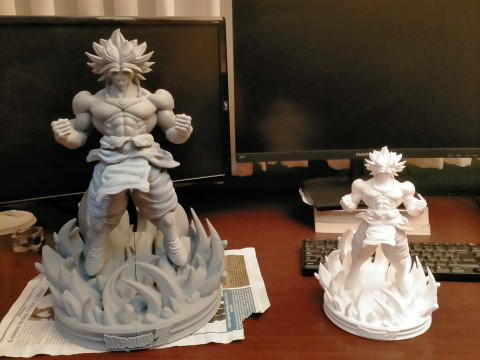 BROLY DRAGON BALL 3D print model Modello di stampa 3D