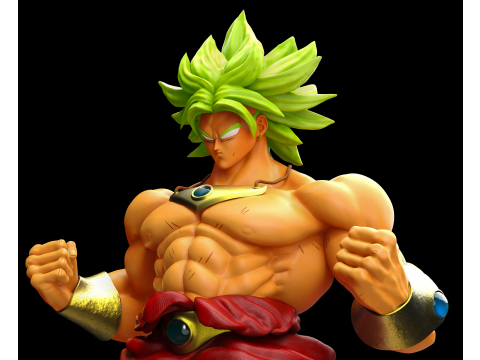 BROLY DRAGON BALL 3D print model Modello di stampa 3D