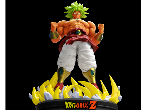 BROLY DRAGON BALL 3D print model Modello di stampa 3D