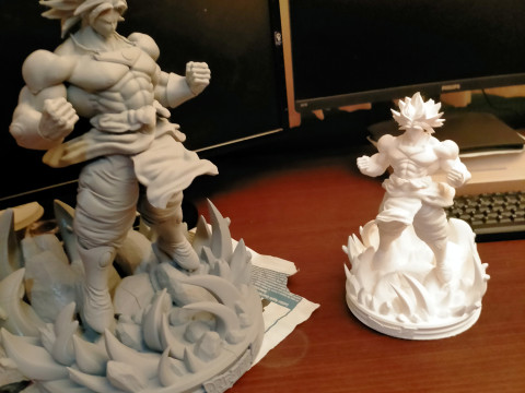 BROLY DRAGON BALL 3D print model Modello di stampa 3D