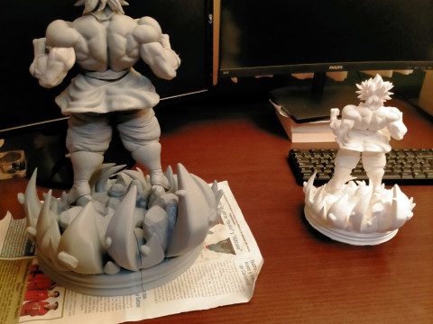 BROLY DRAGON BALL 3D print model Modello di stampa 3D