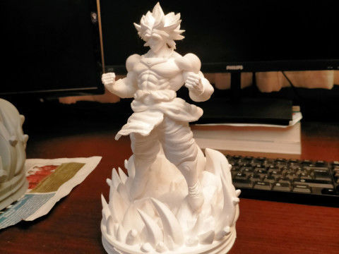 BROLY DRAGON BALL 3D print model Modello di stampa 3D