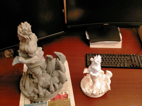BROLY DRAGON BALL 3D print model Modello di stampa 3D