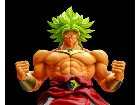 BROLY DRAGON BALL 3D print model Modello di stampa 3D